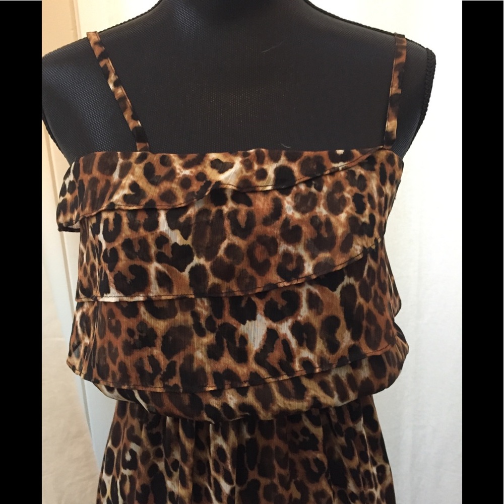 Raffled  maxi dress
